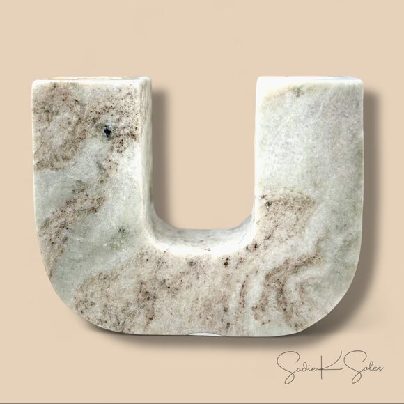 Marble Taper Candle Holder - Threshold Studio McGee - Target Fall 2022‎ - Picture 5 of 10